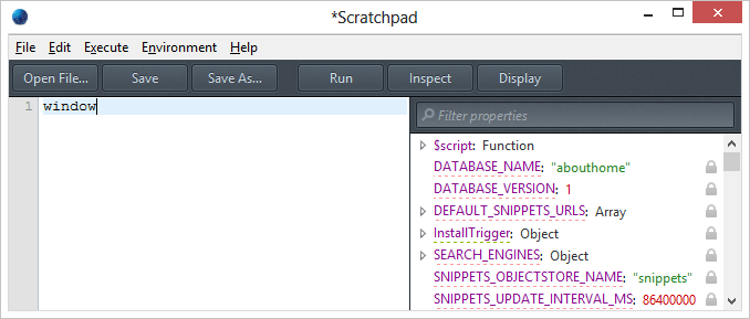 javascript scratchpad mozilla calendar problem